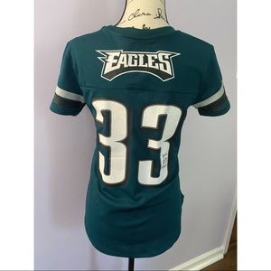 NFL Brand Eagles Jersey-like Short Sleeve Shirt